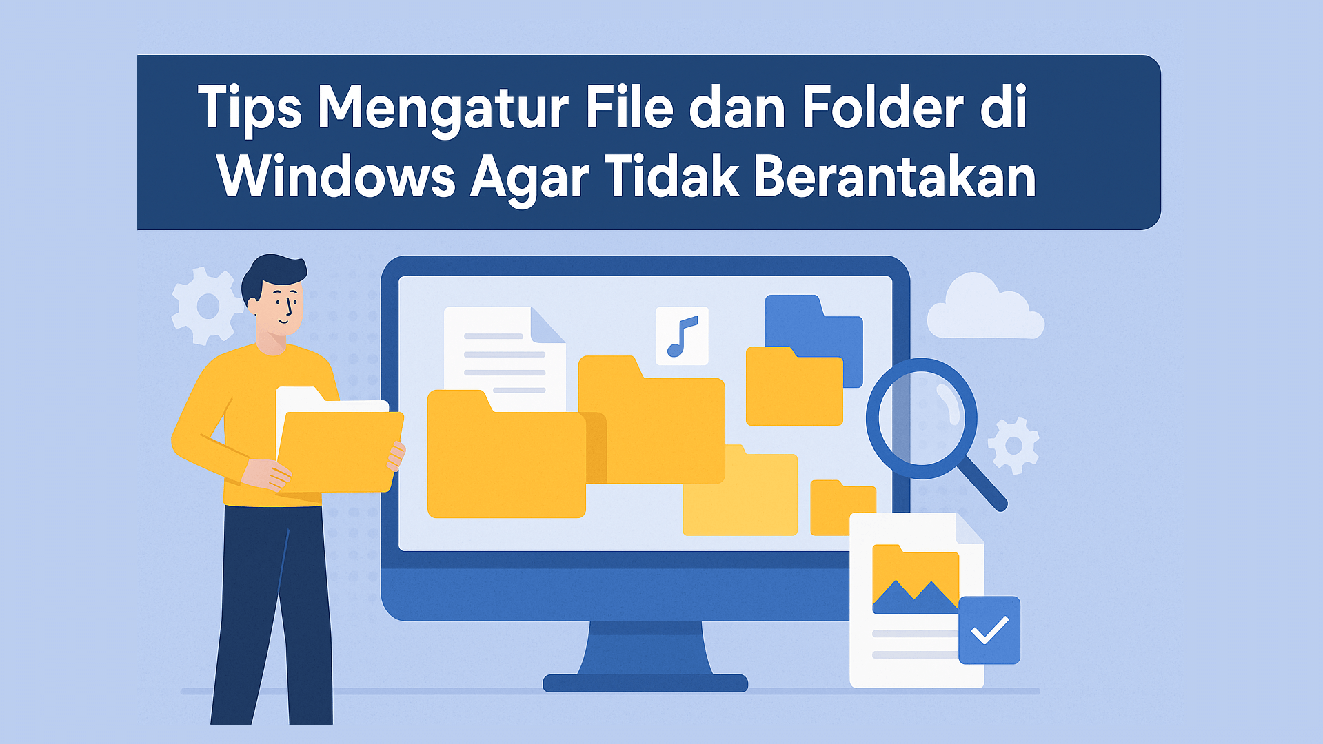 Tips Mengatur File dan Folder di Windows Agar Tidak Berantakan