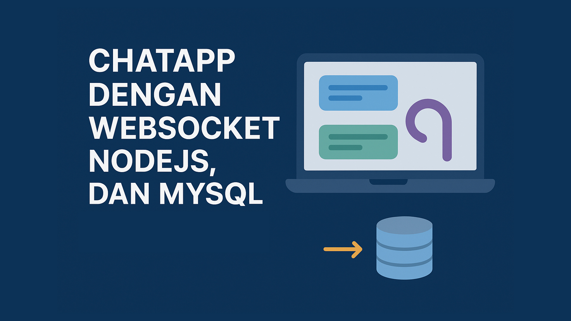 ChatApp with WebSocket, NodeJS, and MySQL: Building a Real-Time Chat Application