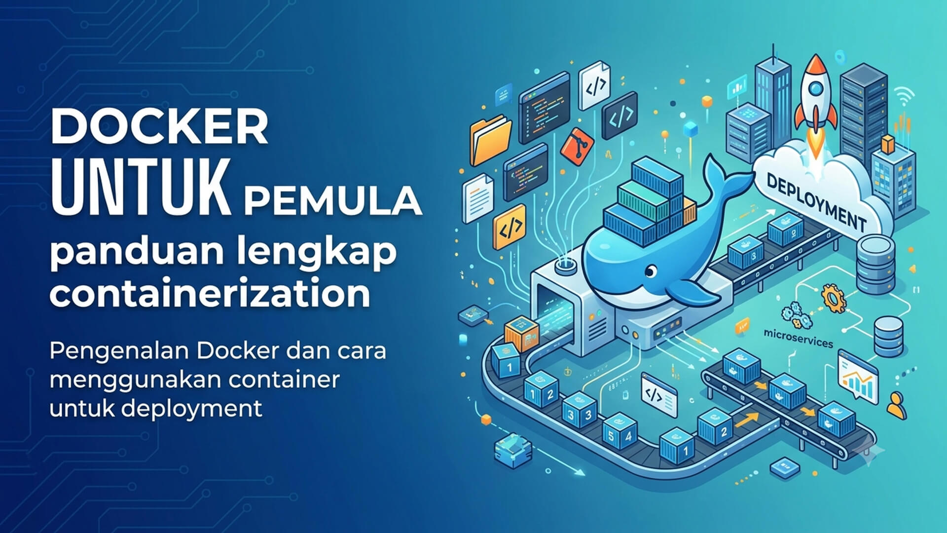 Docker untuk Pemula: Panduan Lengkap Containerization dan Deployment
