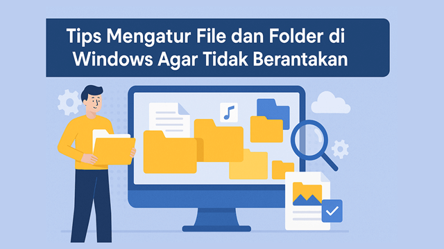 Tips Mengatur File dan Folder di Windows Agar Tidak Berantakan