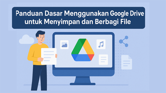 Panduan Dasar Menggunakan Google Drive untuk Menyimpan dan Berbagi File