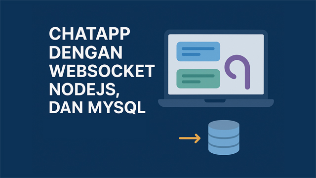 ChatApp with WebSocket, NodeJS, and MySQL: Building a Real-Time Chat Application