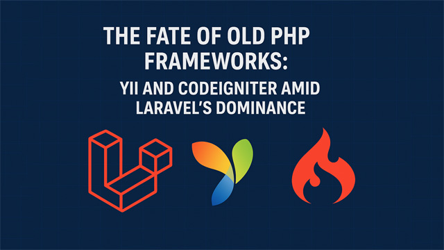 Nasib Framework PHP Lama: Yii dan CodeIgniter di Tengah Dominasi Laravel