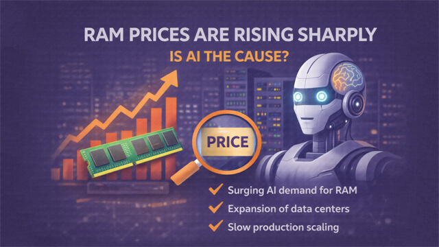 Harga RAM Naik Tinggi, Apa yang Sebenarnya Terjadi? Apakah Gara-Gara AI?