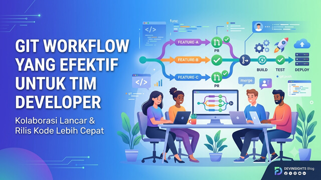 Git Workflow yang Efektif untuk Tim Developer: Best Practices Branching dan Kolaborasi