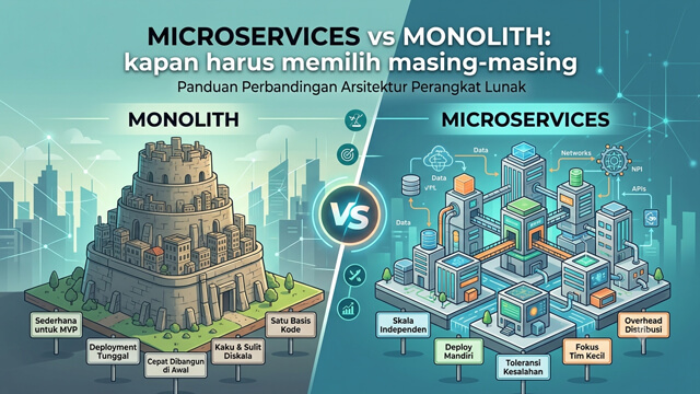 Microservices vs Monolith: Kapan Harus Memilih Masing-Masing?