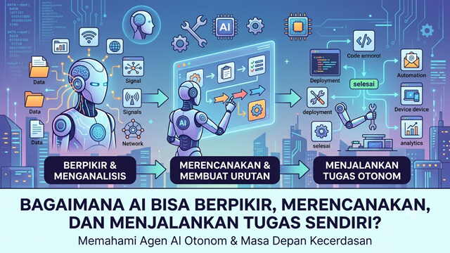 Bagaimana AI Bisa Berpikir, Merencanakan, dan Menjalankan Tugas Sendiri?