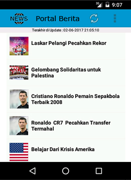 Portal News Android Front